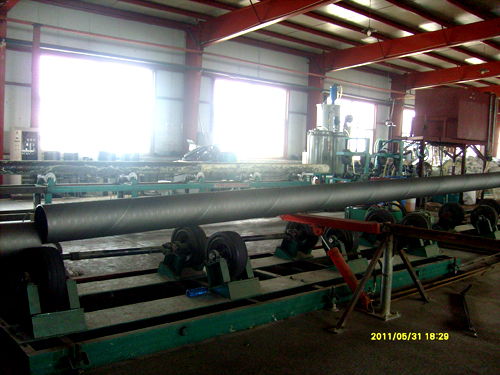 直縫<a href=http://www.www.strongtop.com.cn target=_blank class=infotextkey>焊接鋼管</a>除銹